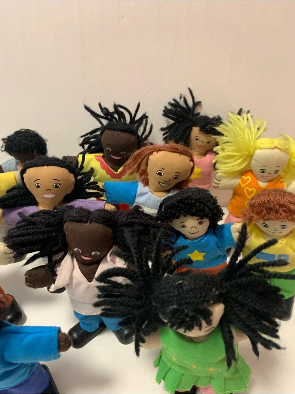 Lakeshore Learning soft plush dollhouse figures
